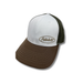 Peterbilt Snapback Hat White Moss Brown Tan Logo | Peterbilt