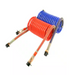 Phillips Industries 15 Foot Coiled Air Brake Set Red and Blue | Nylon Polyurethane | Phillips Industries