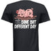 Playful Pig Logo Short Sleeve T Shirt Same Sh!t Different Day | Black | The New Vernon Truck Wash