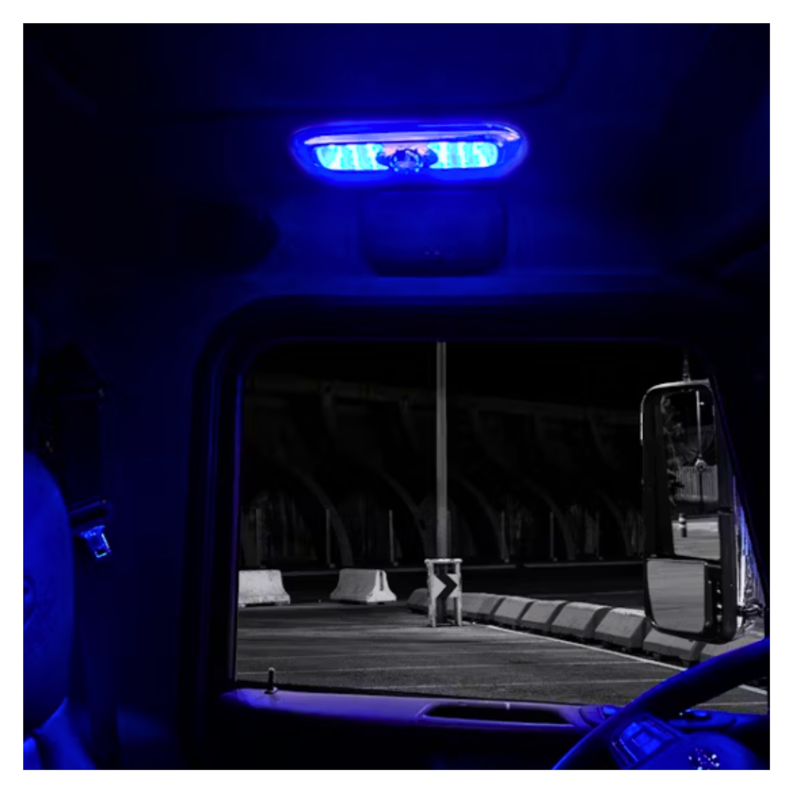 Trux Accessories - Chrome 7 Color LED Interior Projector Map and Reading Light - The New Vernon Truck Wash