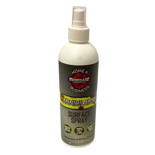 Annihilator Surface Spray | 16 oz | 70% Alcohol Sanitizer | Renegade