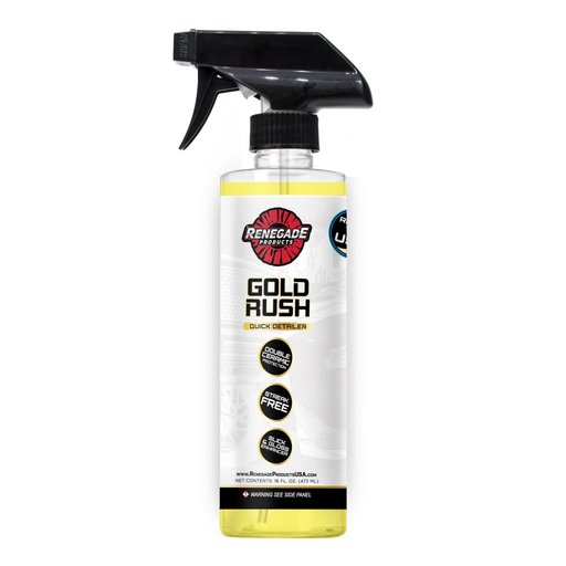 Gold Rush Quick Detailer 16 oz | Double Ceramic Detail Spray | Renegade