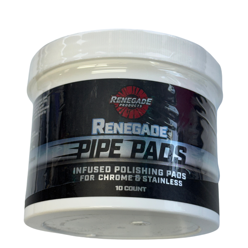 Pipe Dream Infused Polishing Pads | Full Tub | Metal Polishing | Mirror Finish | Stainless Steel Aluminum Chrome | Renegade