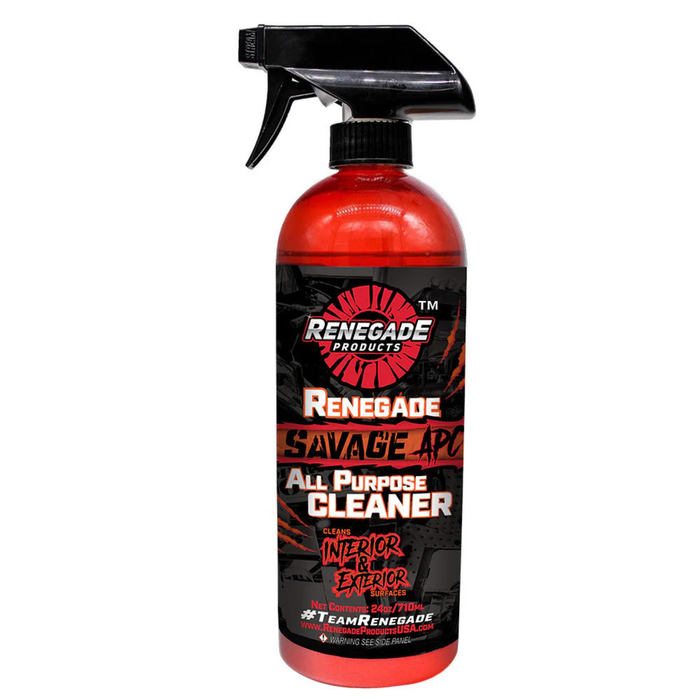 Savage All Purpose Cleaner 24oz | Vehicle Interior and Exterior | Renegade