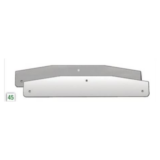 Tapered Mud Flap Weights with Matching Backs | 24" | RoadWorks