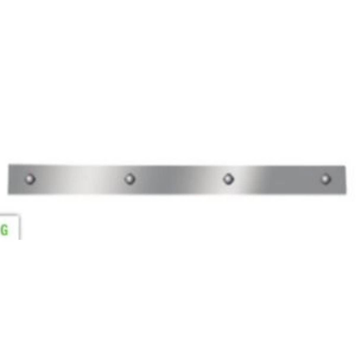 Top Flap Trim with HW | 2" x 24" | RoadWorks