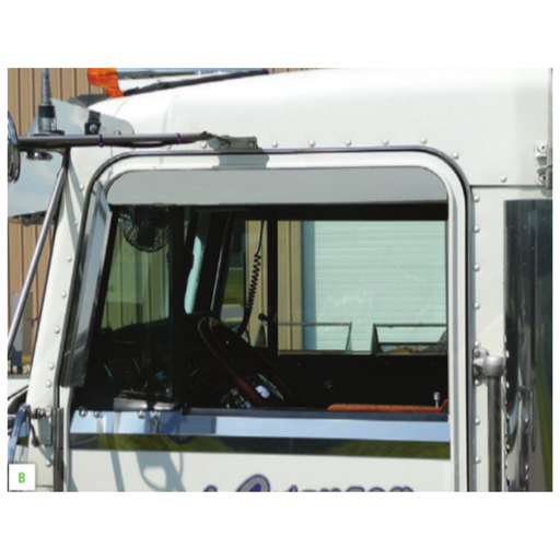 3" Window Chops | Non-Daylite Door | Polished Stainless Steel | RoadWorks