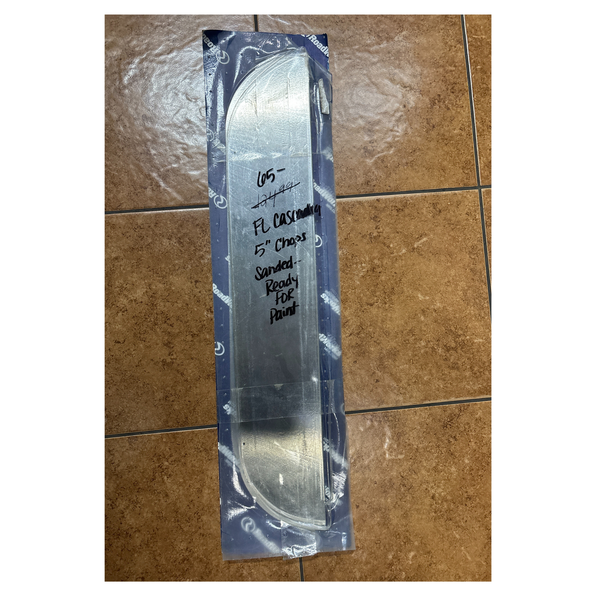 5 Inch Freightliner Cascadia Top of Door Trim Sanded and Ready for Paint Open Package Discount | RoadWorks