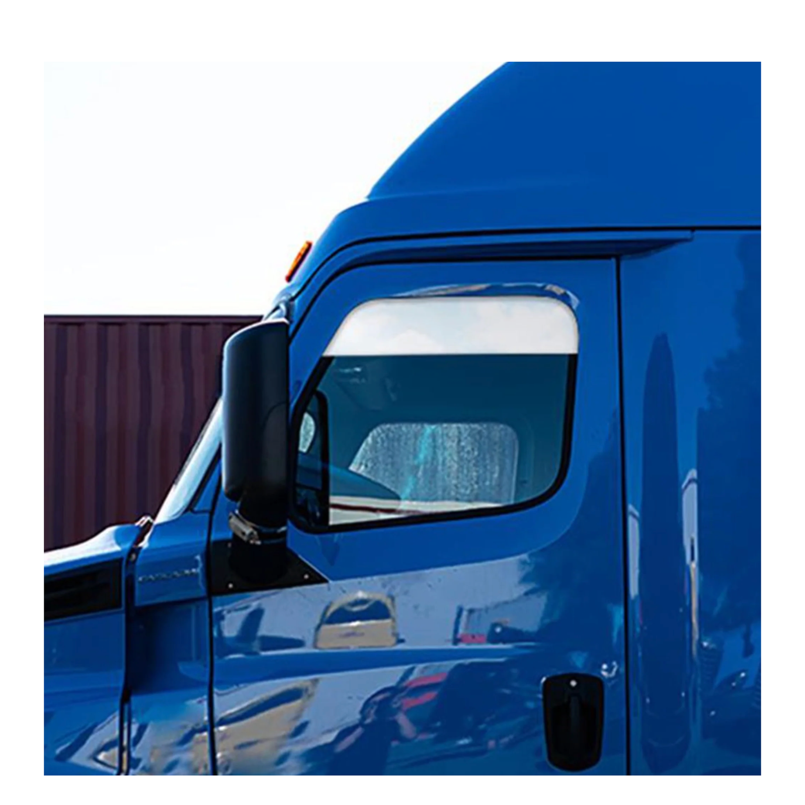 5 Inch Freightliner Cascadia Top of Door Trim Sanded and Ready for Paint Open Package Discount | RoadWorks