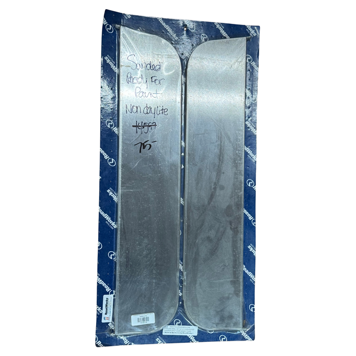 6" Top of Door Chop | Sanded Stainless Steel | RoadWorks