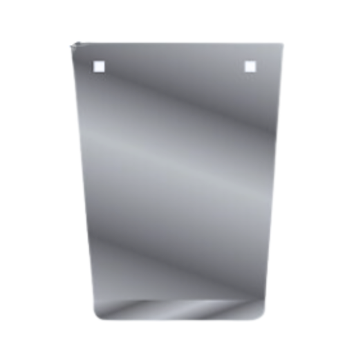 Anti-Sail Panels 14″ | Mirror-Polished Stainless Steel | Includes Hardware | RoadWorks
