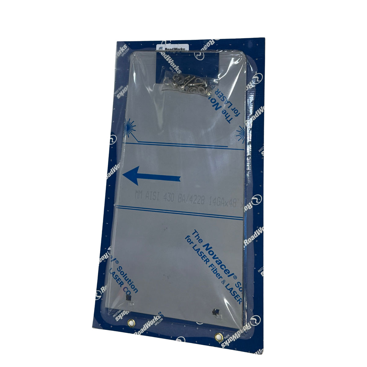Anti-Sail Panels 20″ | Mirror-Polished Stainless Steel | Includes Hardware | RoadWorks