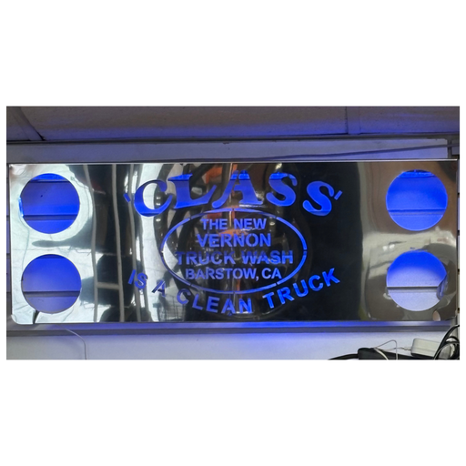 Class Is A Clean Truck Rear Light Panel with Backing | Roadworks