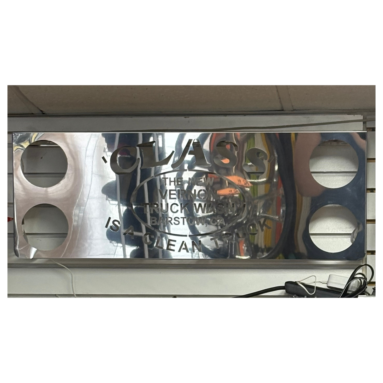 Class Is A Clean Truck Rear Light Panel with Backing | Roadworks