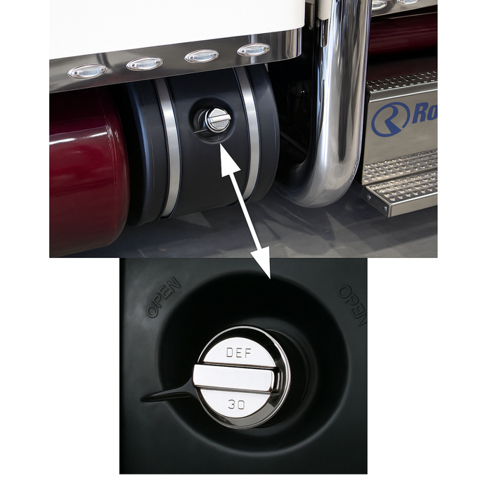 Def Tank Grommet | Black Rubber | RoadWorks