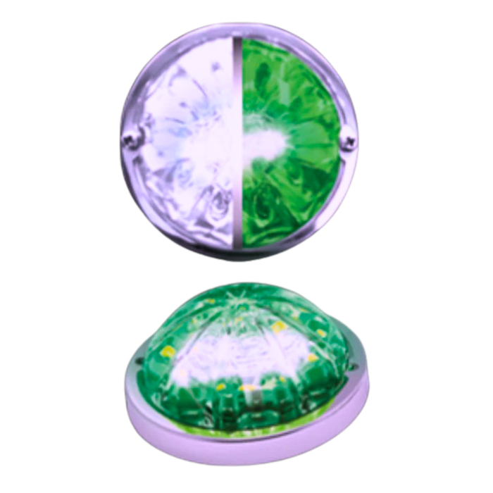 Dual Color Hero Low Pro Watermelon LED Light White and Green | RoadWorks