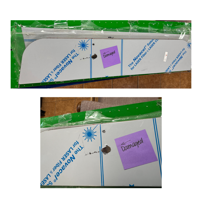 Kenworth Non Daylight Door Chop 6 Inch Trim Slight Damage | RoadWorks