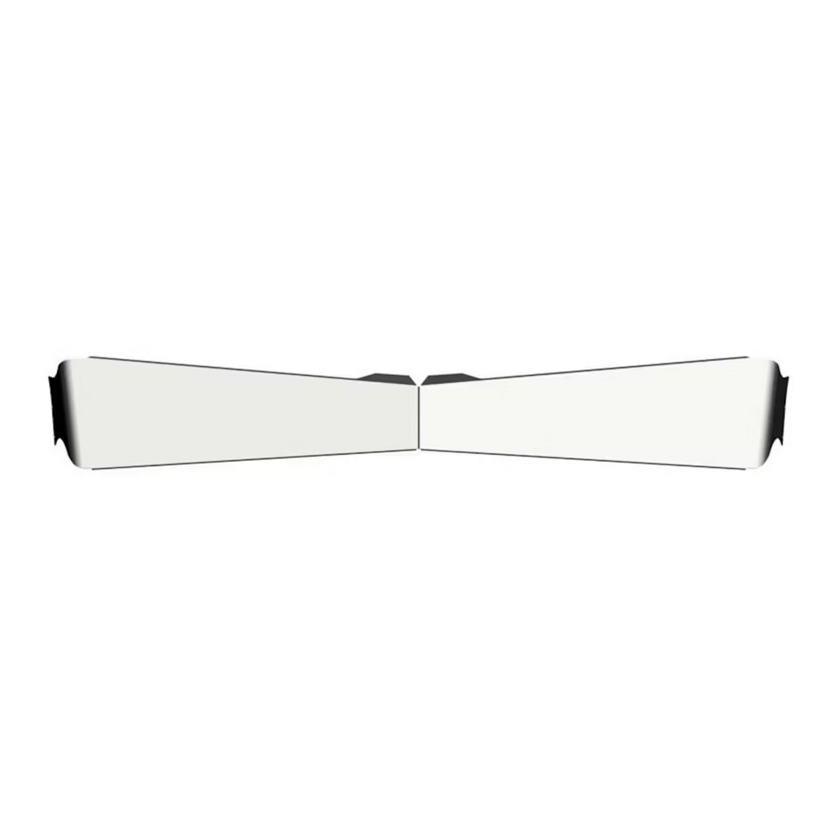 License Plate Drop Visor | Bow Tie | RoadWorks