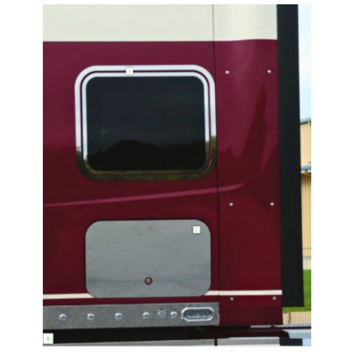 Sleeper Window Trim on Glass | Lonestar/Prostar | RoadWorks