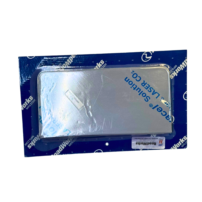 Mounted IFTA Trim Panel 5″ × 10″ | Mirror-Polished Stainless Steel | RoadWorks