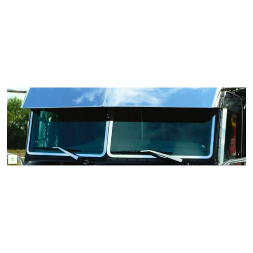 Old School Windshield Trim | 2pc | Peterbilt | RoadWorks
