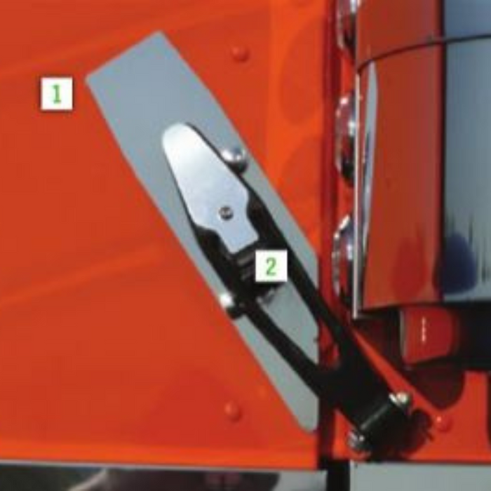 Hood Strap Trim | Peterbilt 389 | RoadWorks