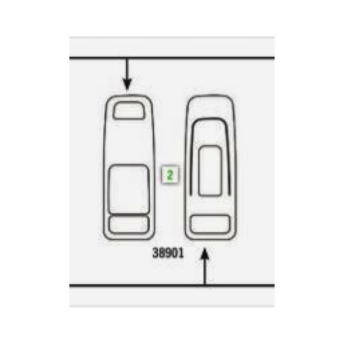 Interior Power Window Trim | Heat and No Moto Mirror | Peterbilt 567/579 | RoadWorks