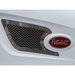 Peterbilt 567 Air Intake Screen w/ Oval Cutouts | Mirror-Polished Stainless Steel | RoadWorks