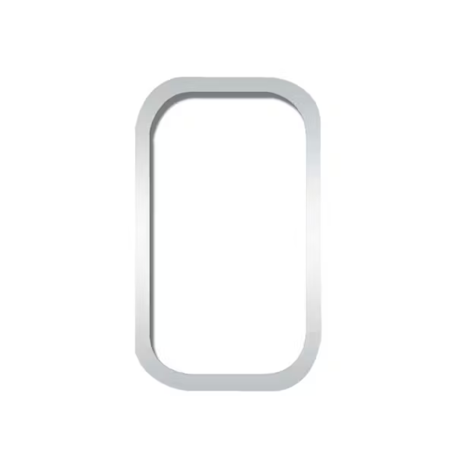 Peterbilt 2005 and Newer Rectangular View Window Exterior Trim Stainless Steel | RoadWorks