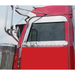 Peterbilt Top of Door Trim 6” Stainless Steel | RoadWorks