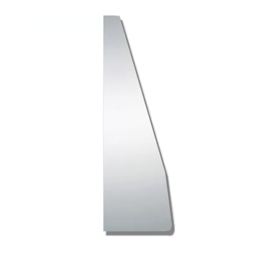 Kenworth End Dash Trim Panel | Driver Side | Mirror-Polished Stainless Steel | RoadWorks