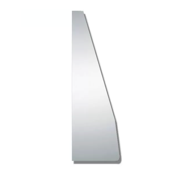 Kenworth End Dash Trim Panel | Driver Side | Mirror-Polished Stainless Steel | RoadWorks