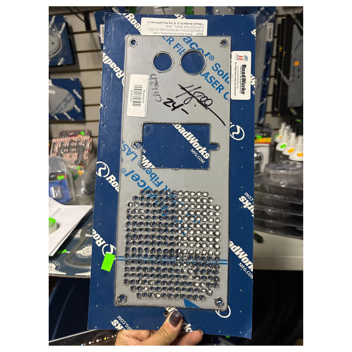 Stainless Steel Kenworth Passenger Side Studio Sleeper Control Panel Up to 2004 | Passenger Side | RoadWorks