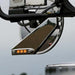 Mirror Side Signal Light | Amber LED Front & Rear | Stainless Steel | 3-Wire | RoadWorks