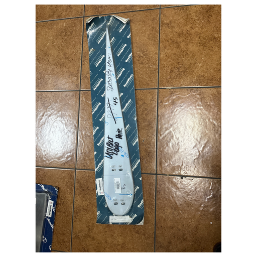 Stainless Steel Peterbilt Comet Hood Logo Trim Pair | 27 3/4 x 4 3/8 | RoadWorks