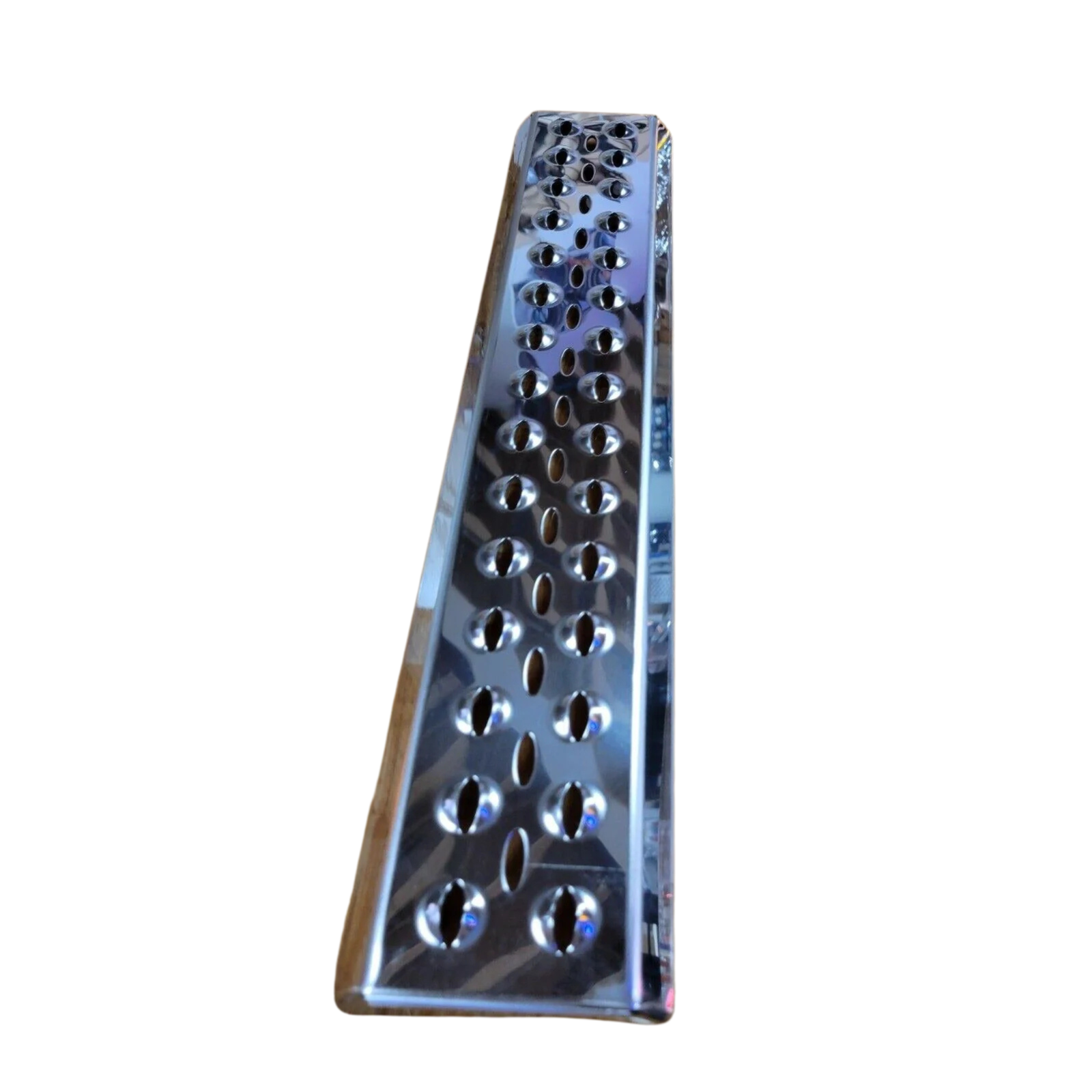 Stainless Steel Step Pad | 20" × 4" | Slip-Resistant Plate | RoadWorks