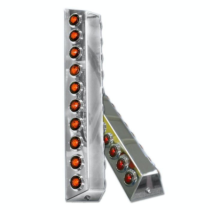 Switchblade Universal Light Bar 18” 3/4” Round Holes Stainless Steel | RoadWorks