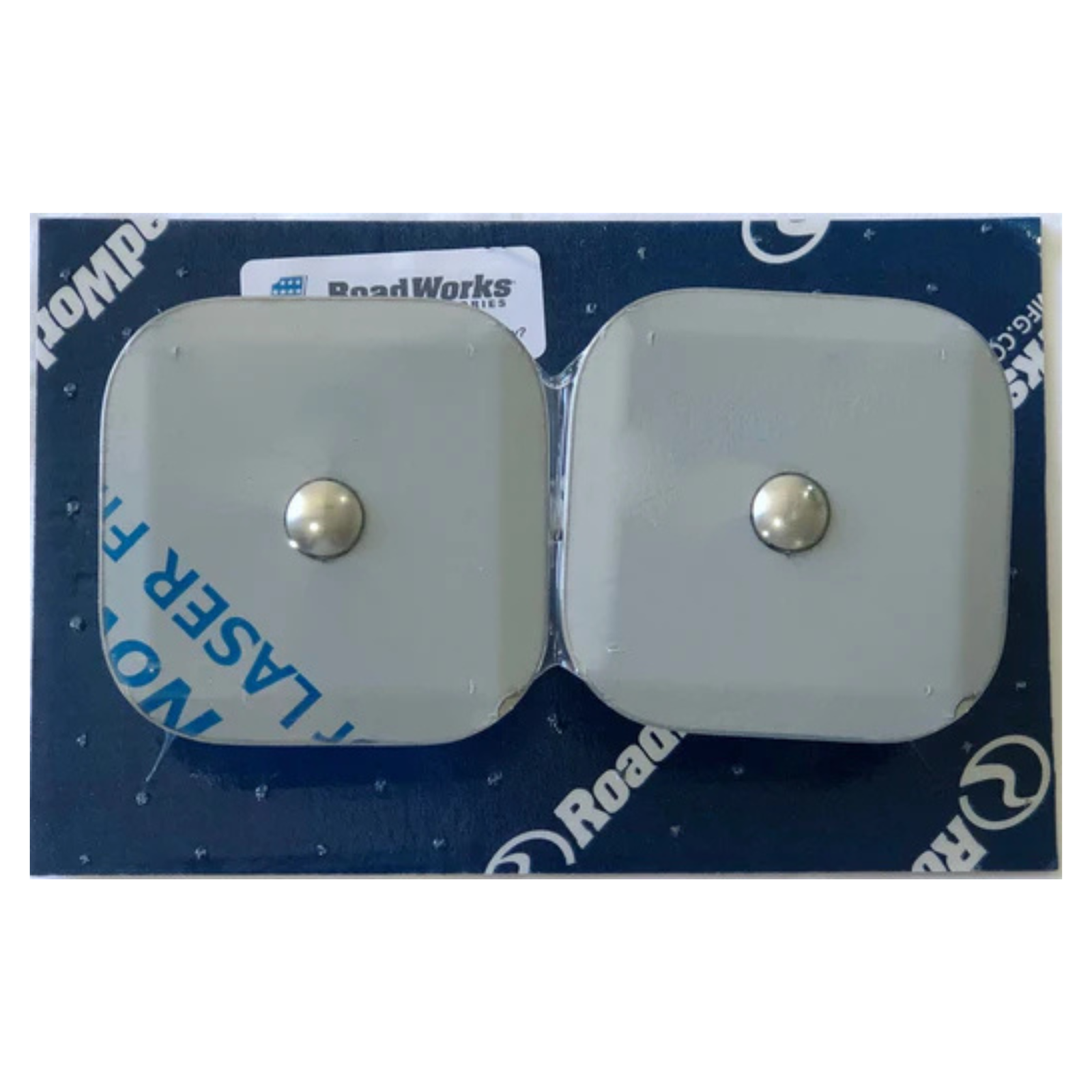 Tow Pin Cover Spring Mount | Peterbilt 388/389 | Mirror-Polished Stainless Steel | RoadWorks