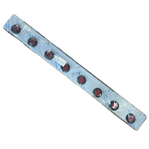 Unibilt Rear Vertical Extensions with Lights for Peterbilt Lower Sleeper Portion Stainless Steel | RoadWorks