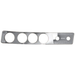 Stainless Steel A/C Heater Control Plate with Dial Opening | Rockwood