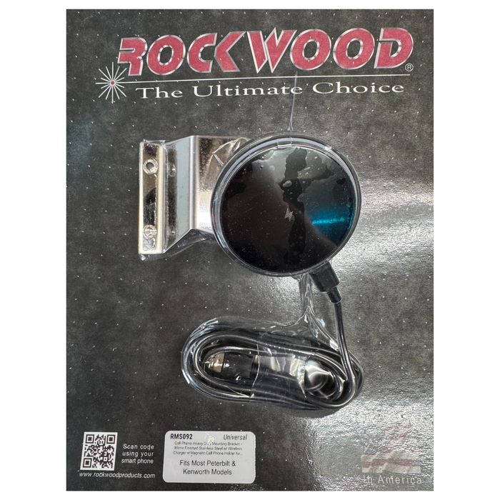 Cell Phone Mounting Bracket Heavy Duty with Wireless Charging | Rockwood