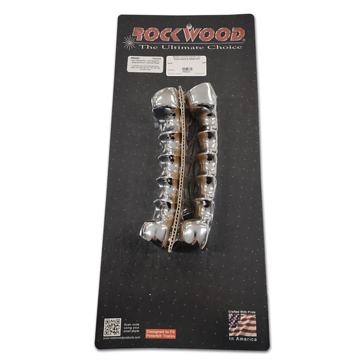 Chrome Door Handle Pull With Fingertips | Billet Aluminum Interior Handles | Rockwood