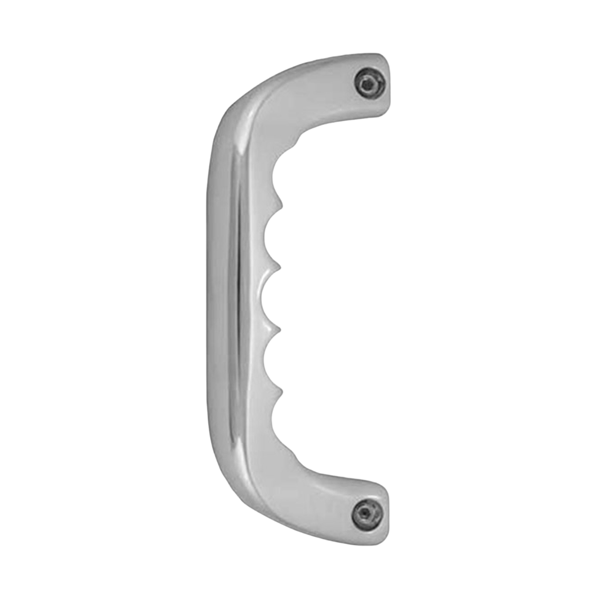 Chrome Plated Grab Handle with Finger Grooves | Rockwood