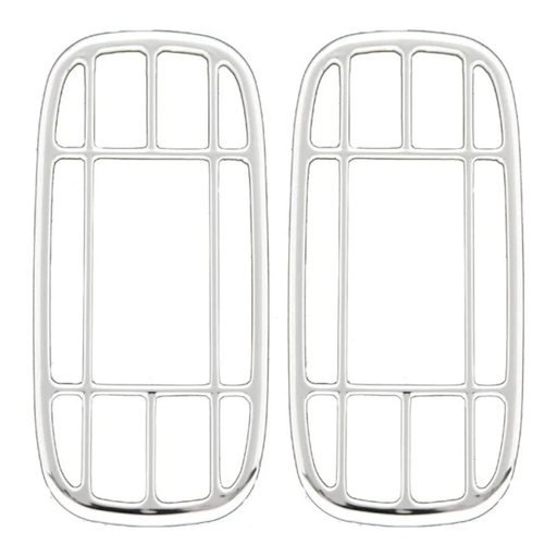 Chrome Window Defroster Vent Covers 2 Pack | Chrome Plated Interior Trim | Rockwood