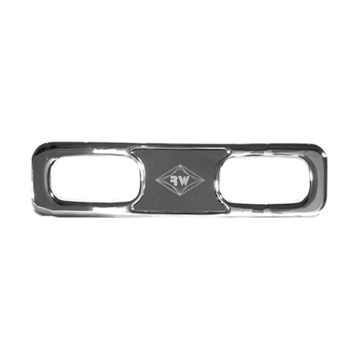 Passenger Side Dashboard Vent Trim | Chrome Plated with Engraved Stainless Insert | Rockwood