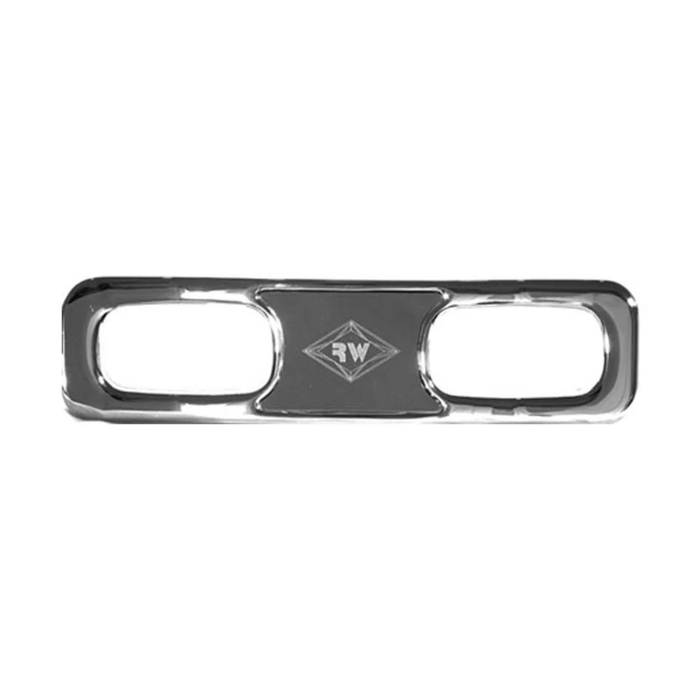 Passenger Side Dashboard Vent Trim | Chrome Plated with Engraved Stainless Insert | Rockwood
