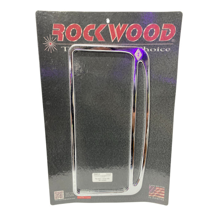 2023 Digital Dashboard Display Bezel | Chrome Plated Billet Aluminum | Rockwood