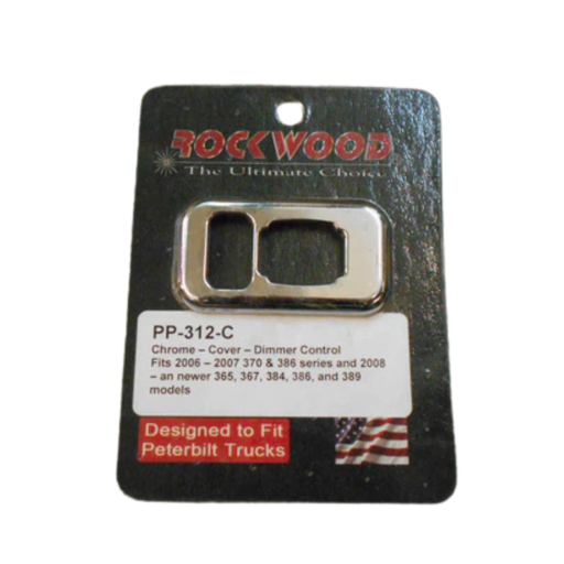 Dimmer Control Cover | Chrome Plated Plastic Interior Trim | Rockwood