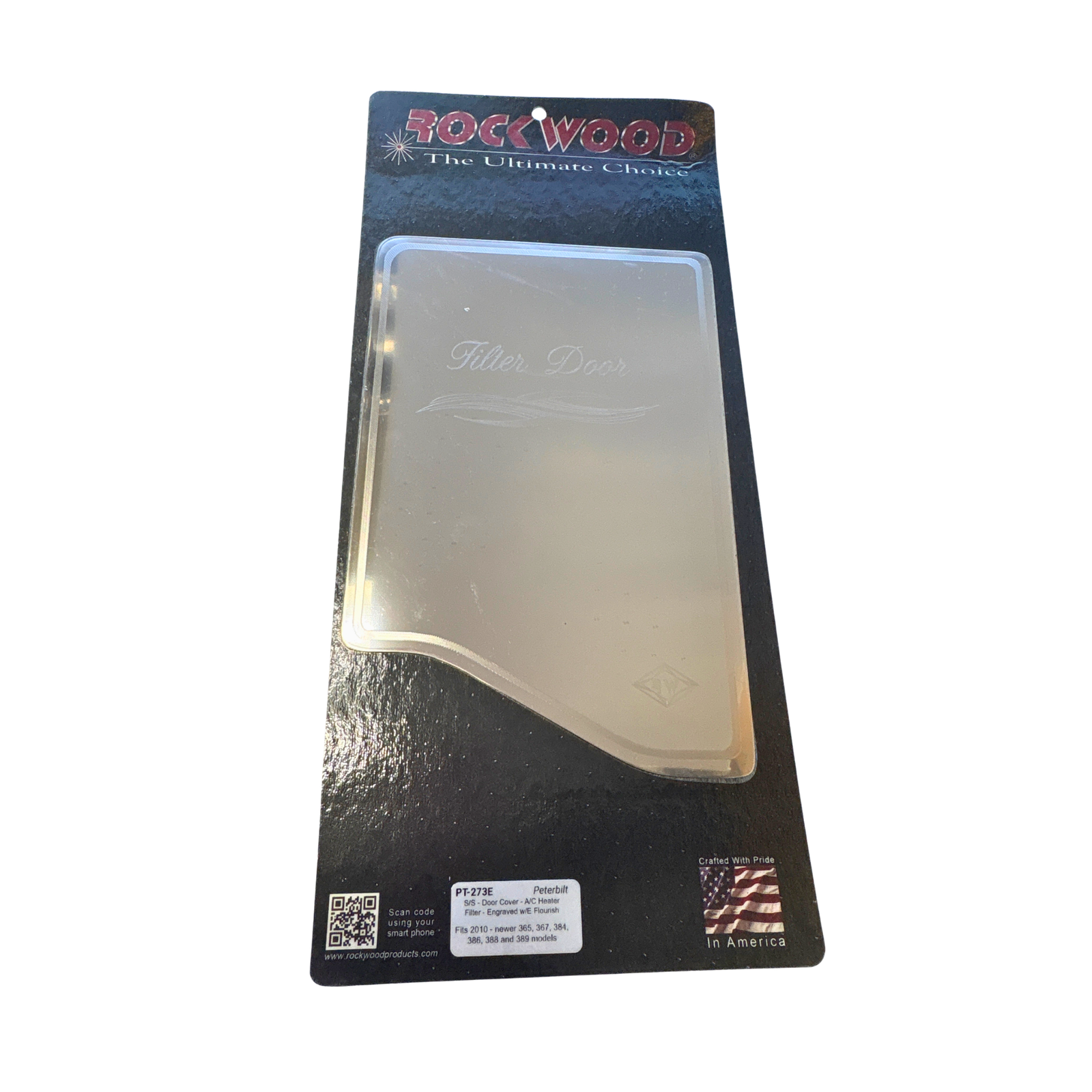 Engraved Filter Door Cover for Peterbilt 2010+ | Rockwood