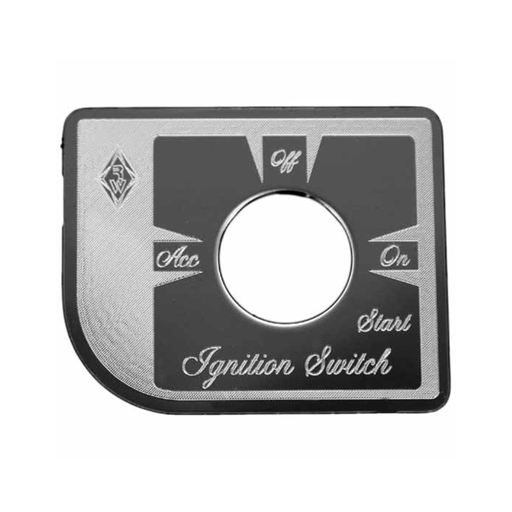 Ignition Switch Plate | Stainless Steel Interior Trim | Rockwood